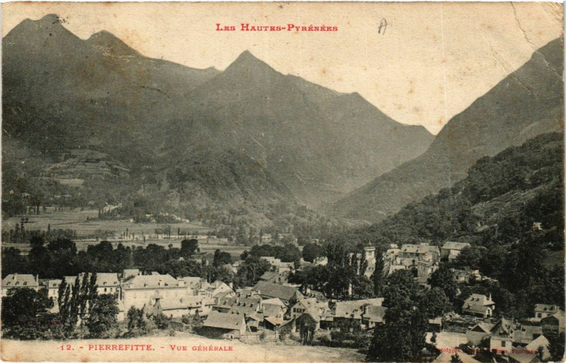 Carte postale ancienne Pierrefitte Vue générale