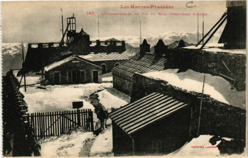 Carte postale ancienne L'Observatoire du Pic du Midi