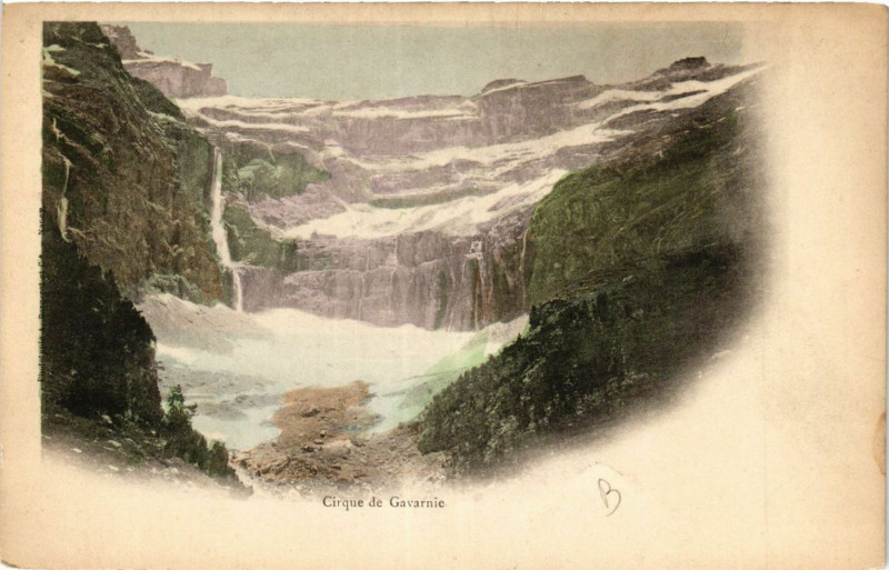 Carte postale ancienne Cirque de Gavarnie