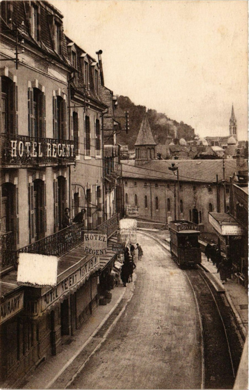 Carte postale ancienne Lourdes - Hotel Regent à Lourdes