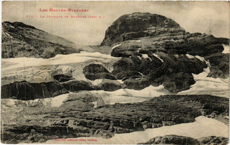 Carte postale ancienne Le Cylindre de Marbore