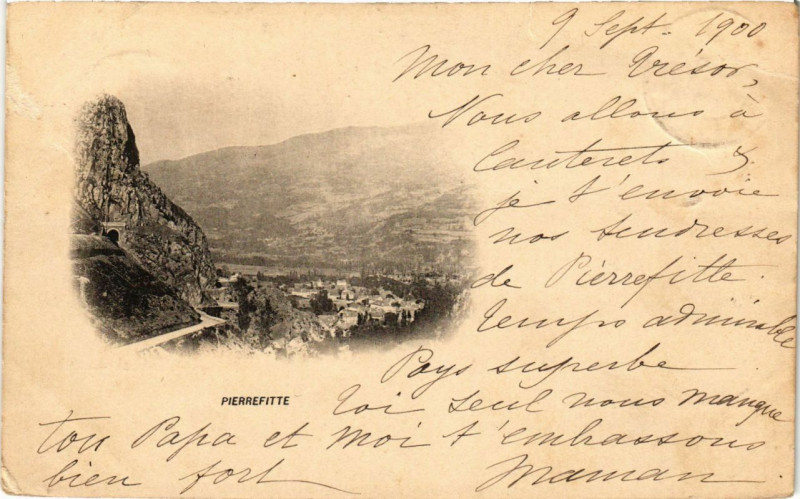 Carte postale ancienne Pierrefitte -