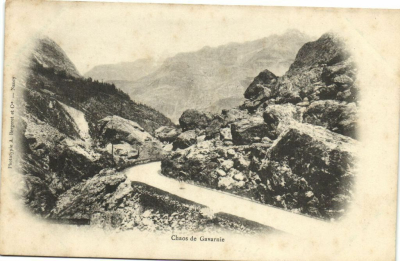 Carte postale ancienne Chaos de Gavarnie
