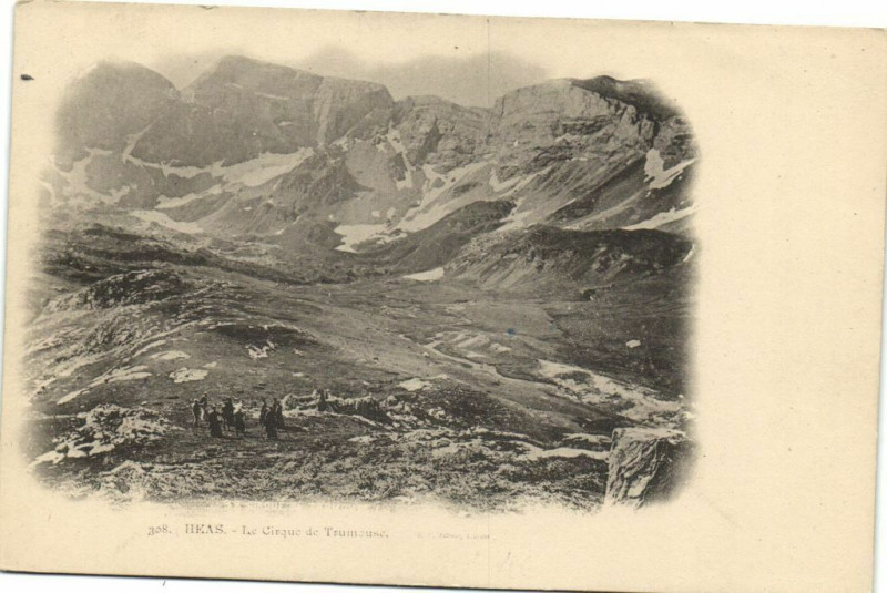 Carte postale ancienne Hkas Le Cirque de Trumeuse