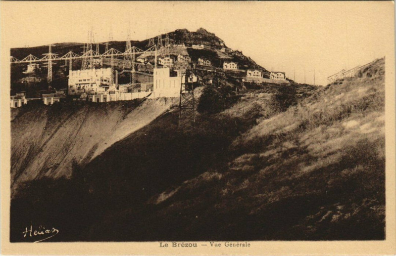 Carte postale ancienne La Brezou - Vue générale