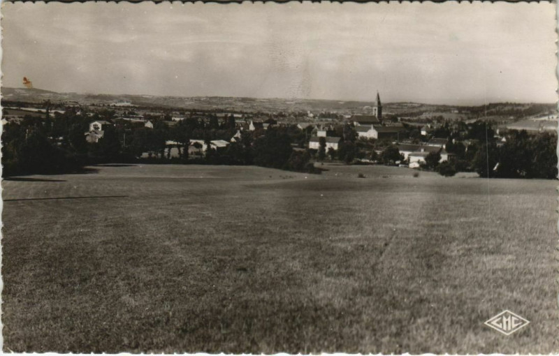 Carte postale ancienne Nuces - Vue générale
