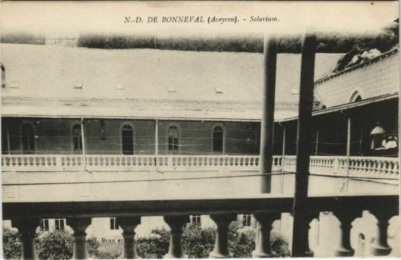 Carte postale ancienne Bonneval - Solarium