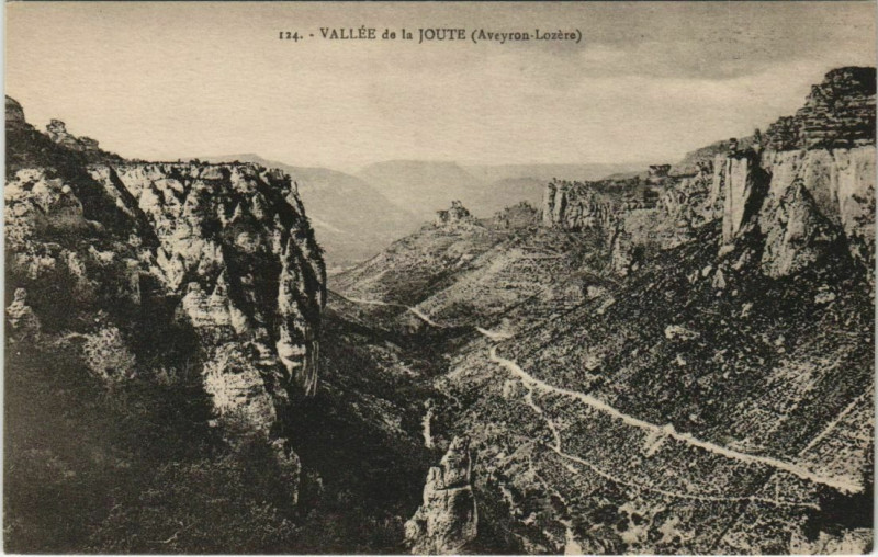Carte postale ancienne Vallée de la Joute