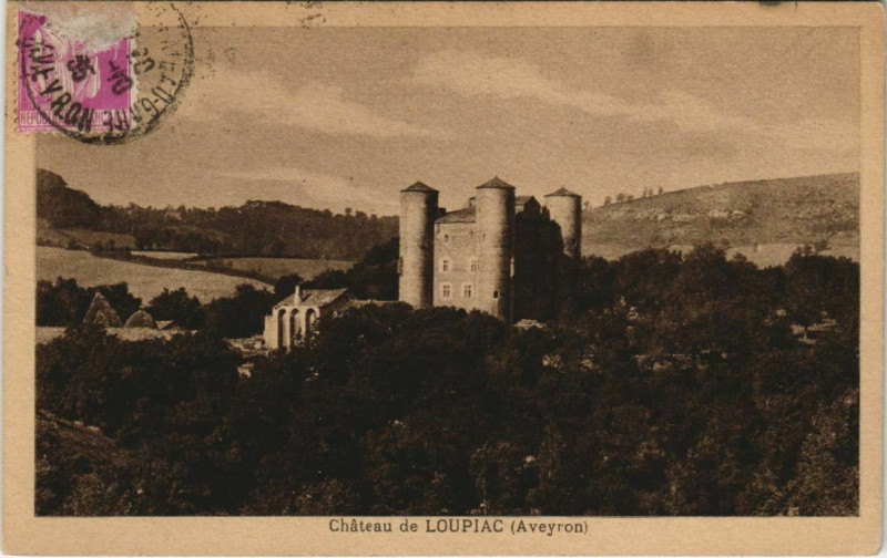 Carte postale ancienne Chateau de Loupiac