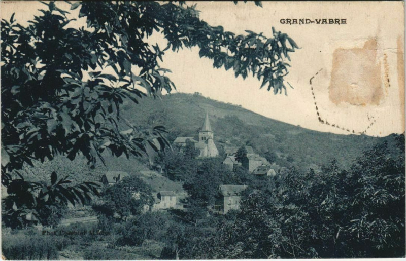 Carte postale ancienne Grand Vabre