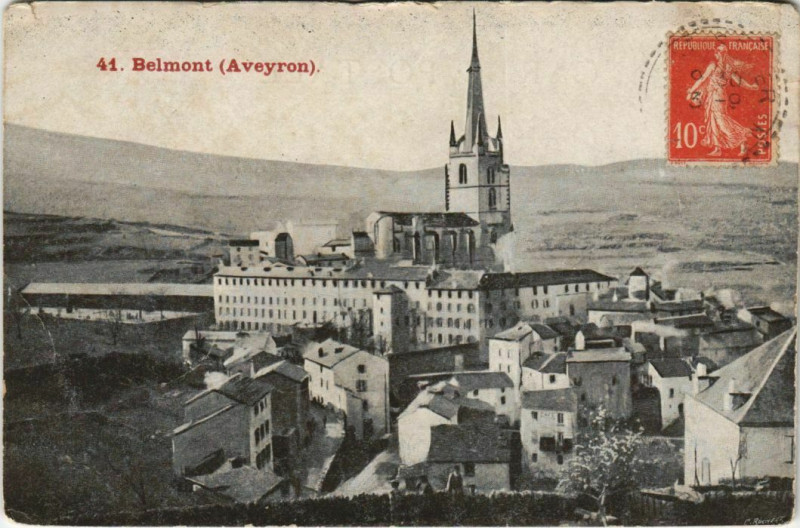 Carte postale ancienne Belmont