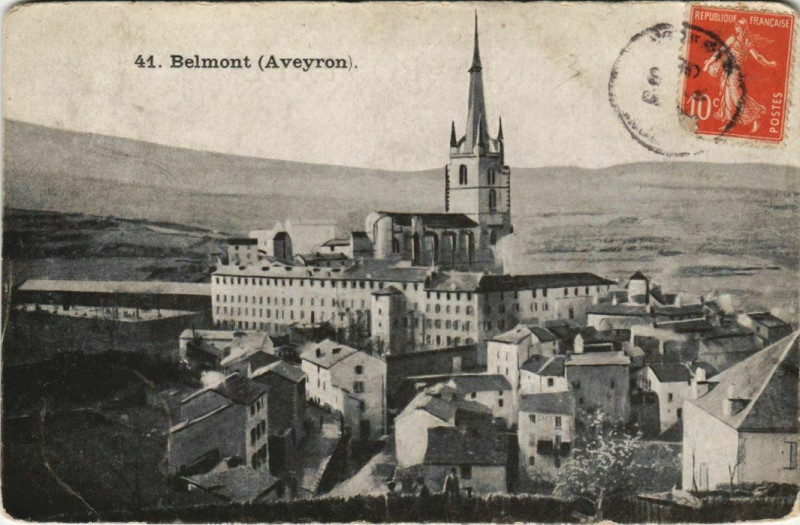 Carte postale ancienne Belmont