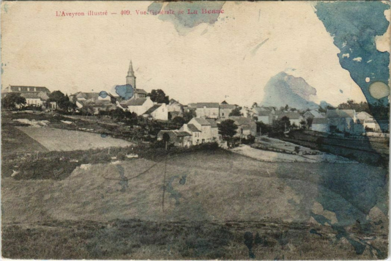 Carte postale ancienne L'Aveyron illustre - Vue générale