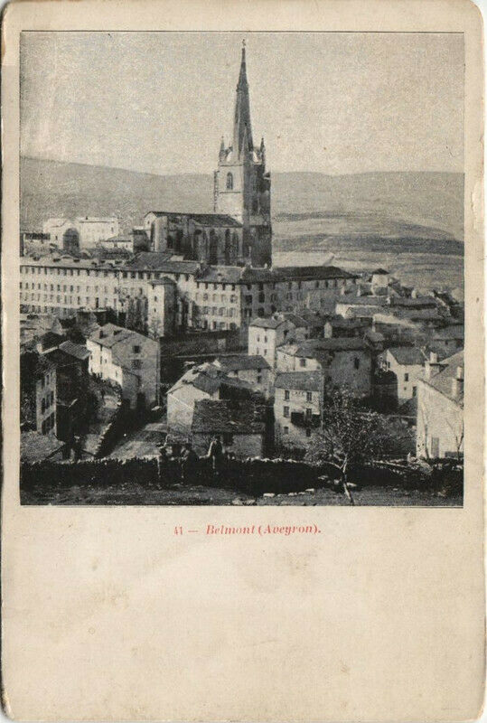 Carte postale ancienne Belmont