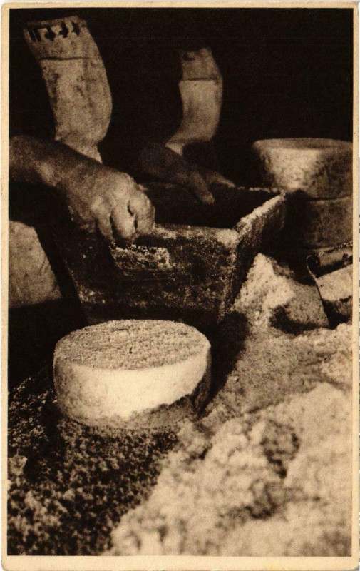 Carte postale ancienne Roquefort - Salage