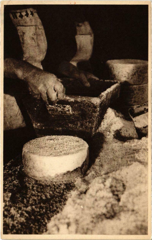 Carte postale ancienne Roquefort - Salage