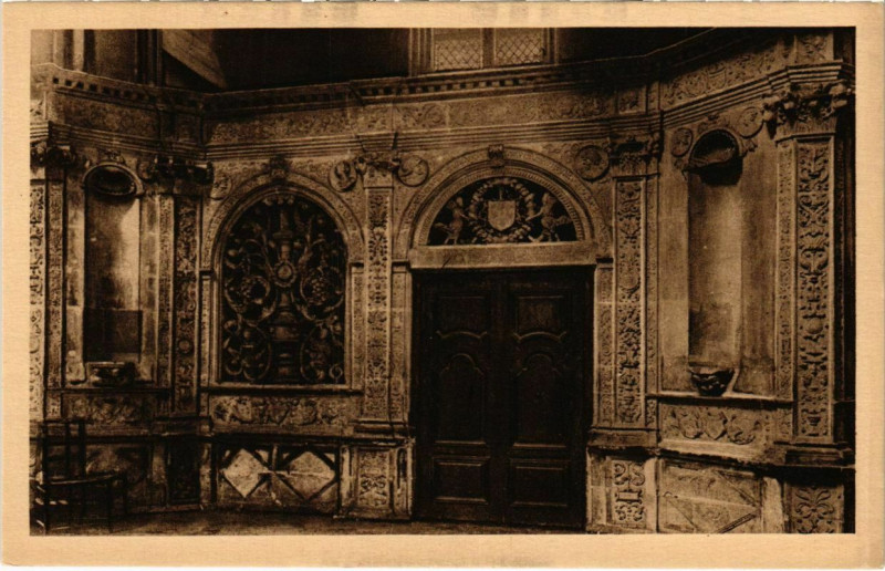 Carte postale ancienne Cathédrale de Rodez - Ancienne Cloture du Choeur à Rodez