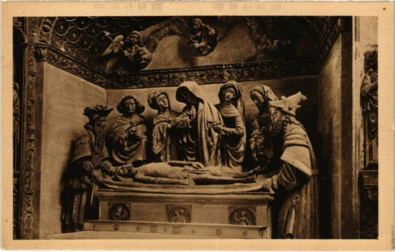 Carte postale ancienne Cathédrale de Rodez à Rodez