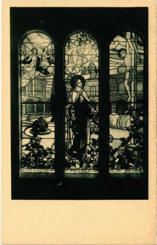 Carte postale ancienne Rodez - La Chapelle à Rodez