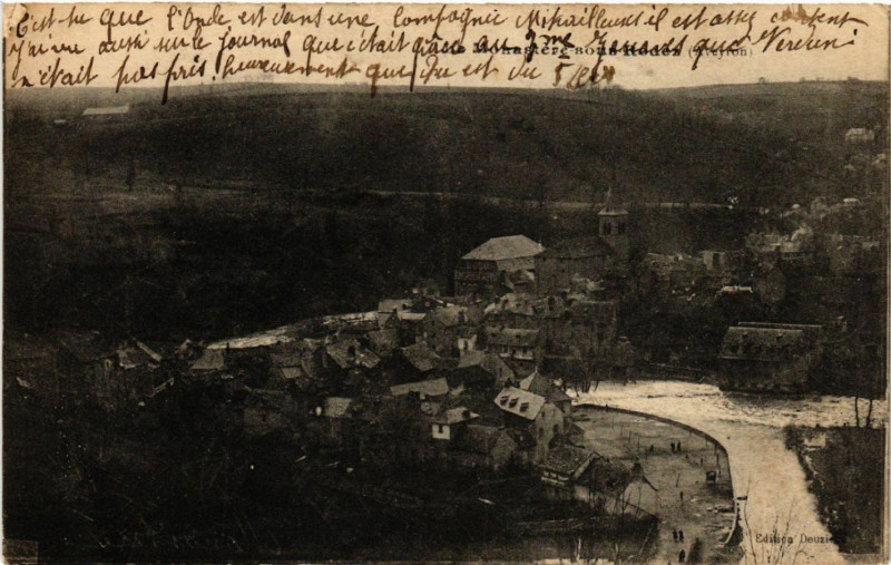 Carte postale ancienne Monastere sous Rodez à Rodez