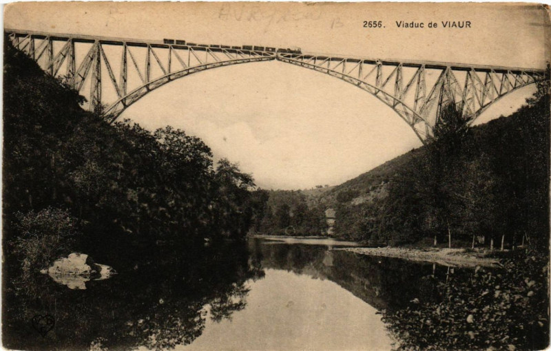 Carte postale ancienne Viaduc de Viaur