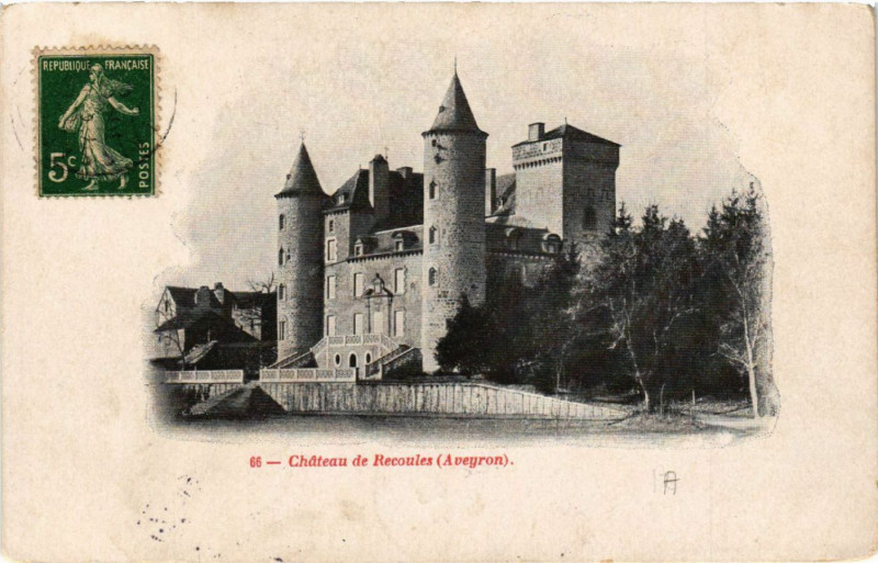 Carte postale ancienne Chateau de Recoules