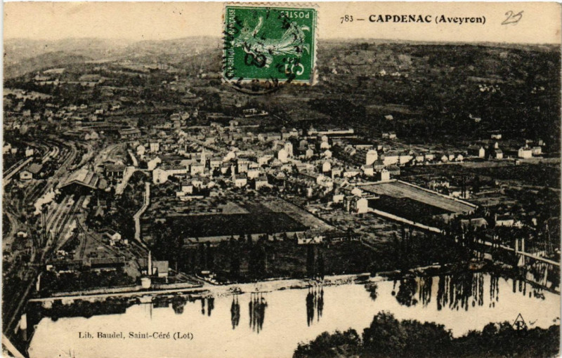 Carte postale ancienne Capdenac