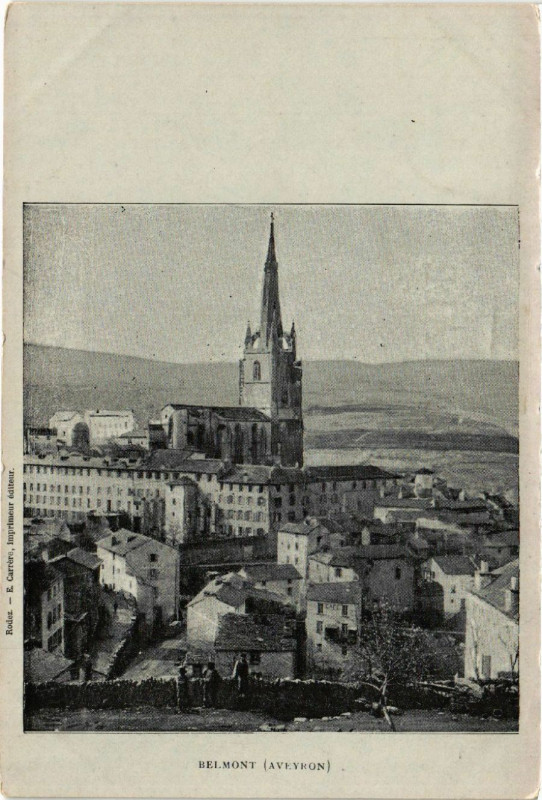 Carte postale ancienne Belmont