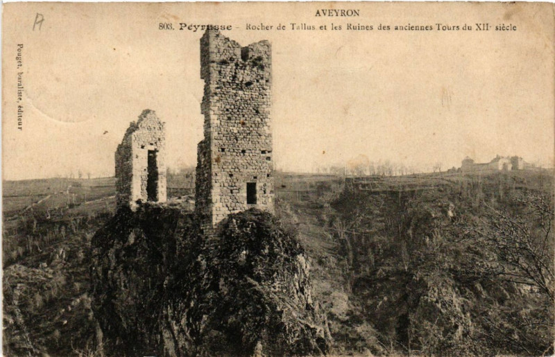 Carte postale ancienne Peyrusse