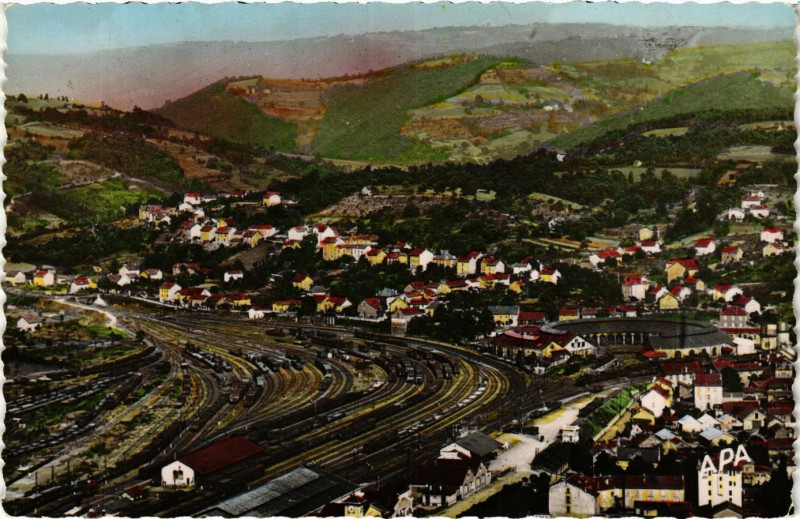 Carte postale ancienne Capdenac - Aveyron