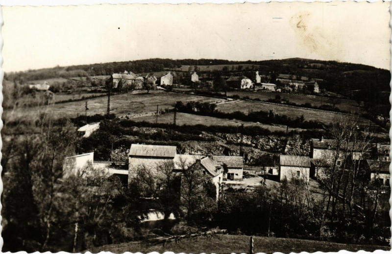 Carte postale ancienne Basages - Vue d'ensemble