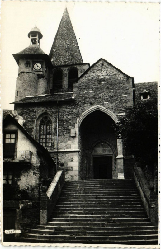 Carte postale ancienne Entrée la Tour