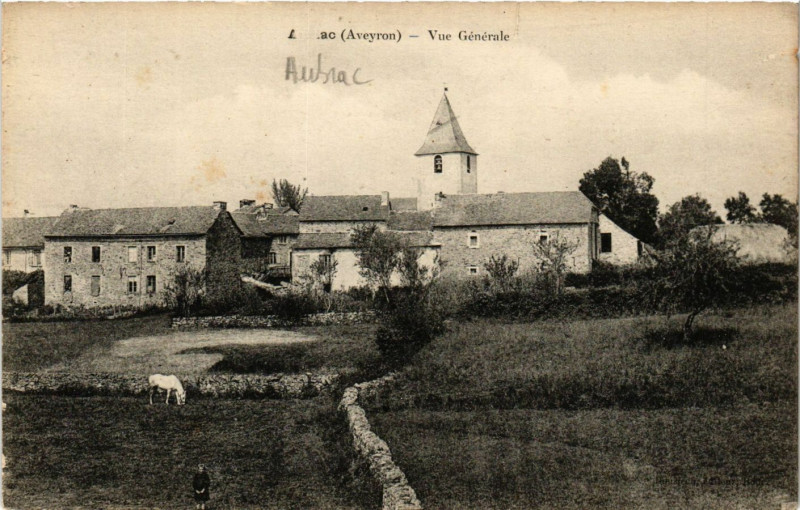 Carte postale ancienne Lac - Vue Générale