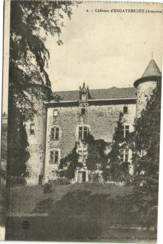 Carte postale ancienne Chateau d'Engayresque