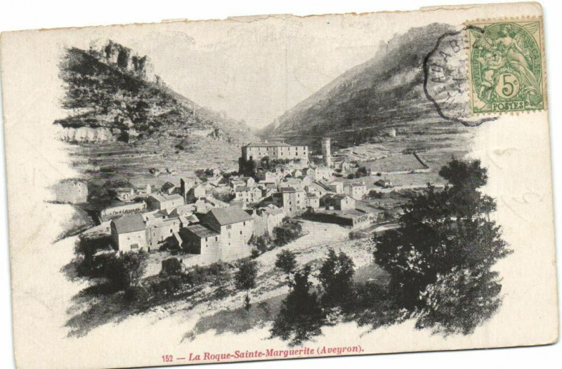 Carte postale ancienne La Roque - Sainte-Marguerite à La Roque-Sainte-Marguerite