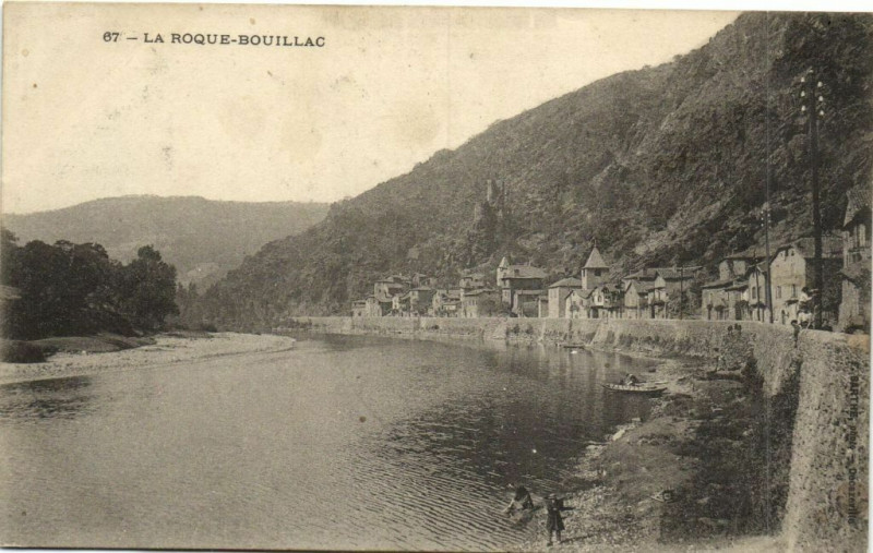 Carte postale ancienne La Roque-Bouillac à Bouillac