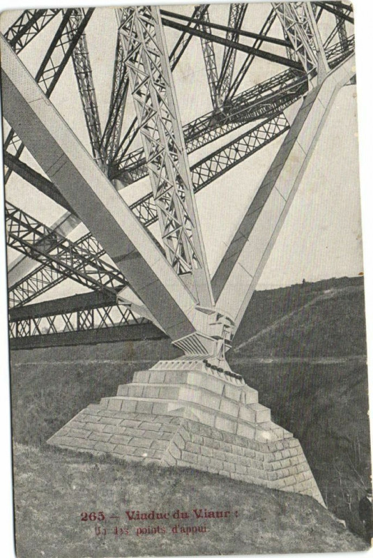 Carte postale ancienne Viadue du Viaur