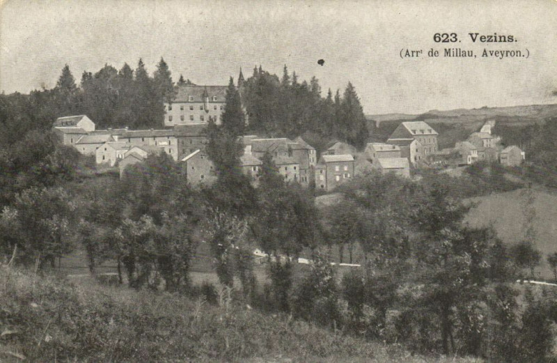 Carte postale ancienne Vezins à Vézins-de-Lévézou