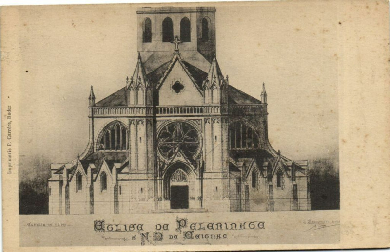 Carte postale ancienne Eglise de Palerinhga