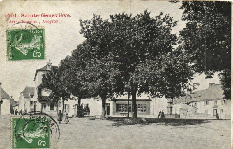 Carte postale ancienne Sainte-Genevieve