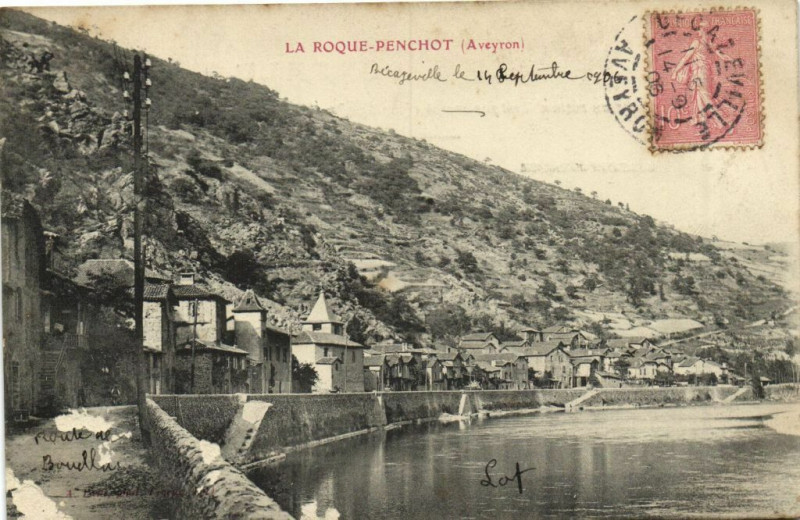 Carte postale ancienne La Roque-Penchot