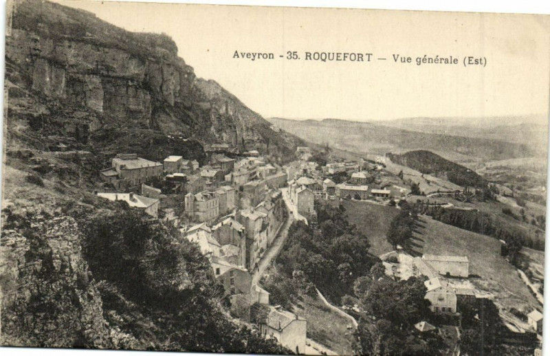 Carte postale ancienne Roquefort - Vue générale