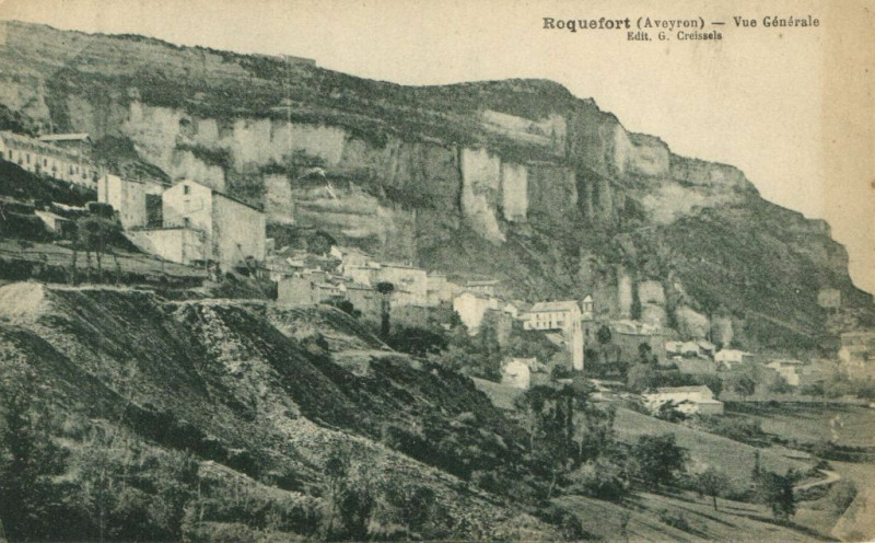 Carte postale ancienne Roquefort - Vue générale