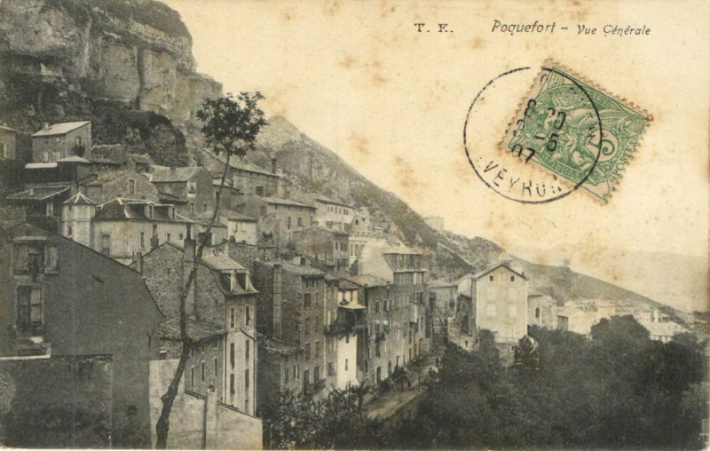 Carte postale ancienne Roquefort - Vue générale