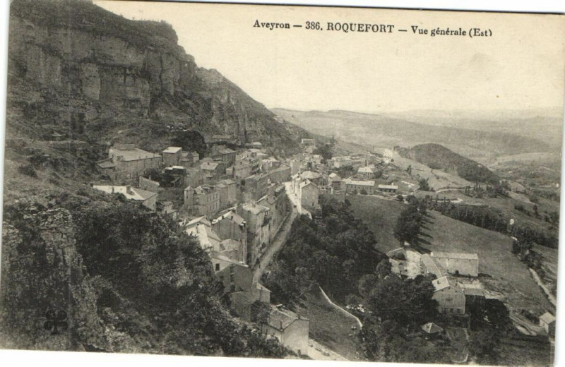 Carte postale ancienne Roquefort - Vue générale