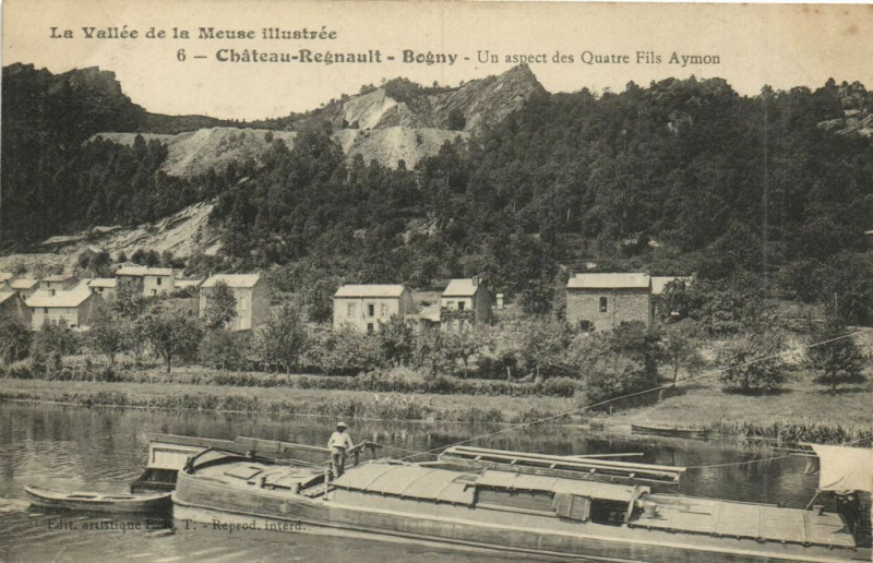 Carte postale ancienne La Vallée de la Maeuse Illustrée - Chateau-Regnault-Begny - Un .