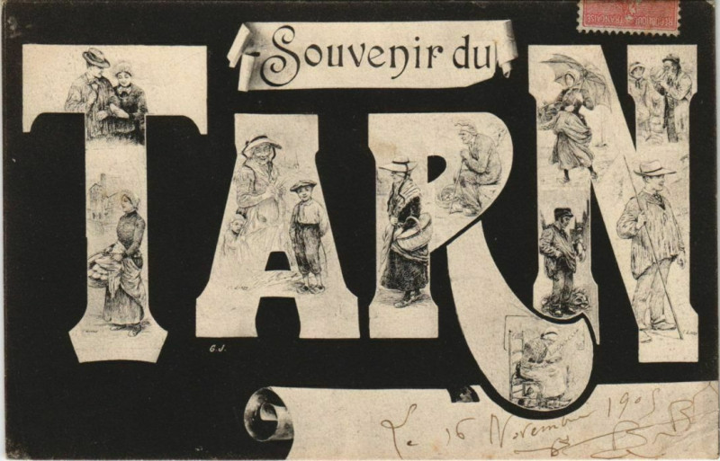 Carte postale ancienne Tarn - People - Types