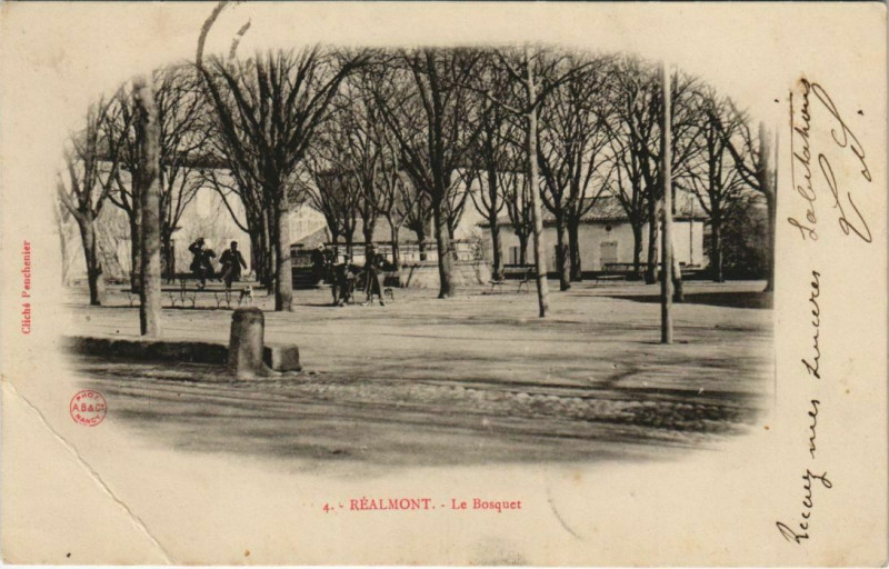 Carte postale ancienne Realmont Le Bosquet à Réalmont