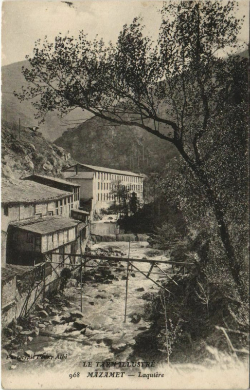 Carte postale ancienne Mazamet Laquiere à Mazamet