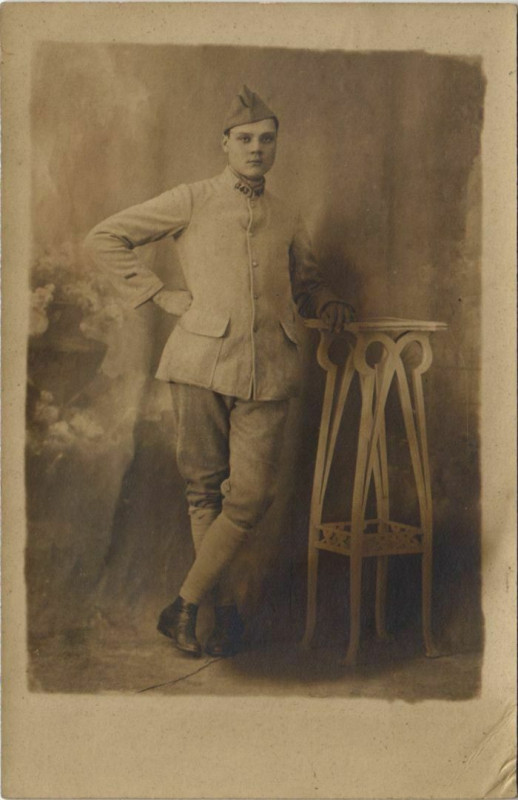 Carte postale ancienne Carmaux Soldat - Type - Photo Pc. à Carmaux